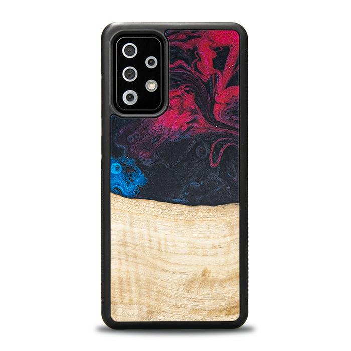Samsung Galaxy A52 5G Handyhülle aus Harz und Holz - Synergy#F14