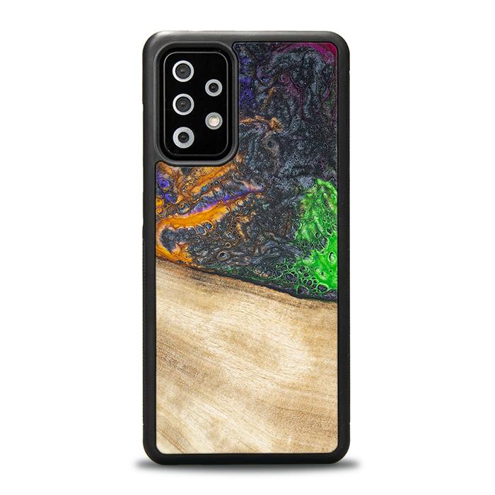 Samsung Galaxy A52 5G Handyhülle aus Harz und Holz - Synergy#F15