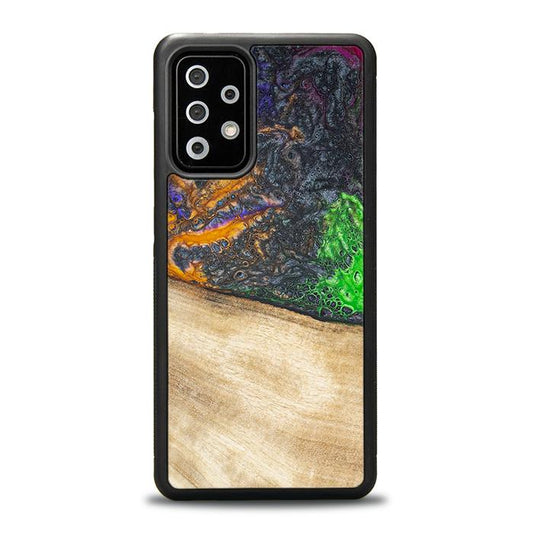 Samsung Galaxy A52 5G Handyhülle aus Harz und Holz - Synergy#F15