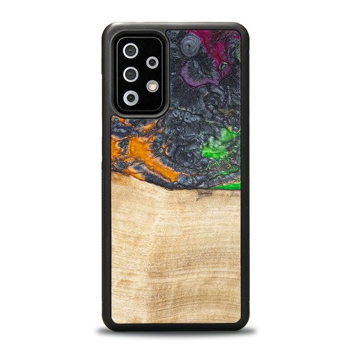 Samsung Galaxy A52 5G Handyhülle aus Harz und Holz - Synergy#F16