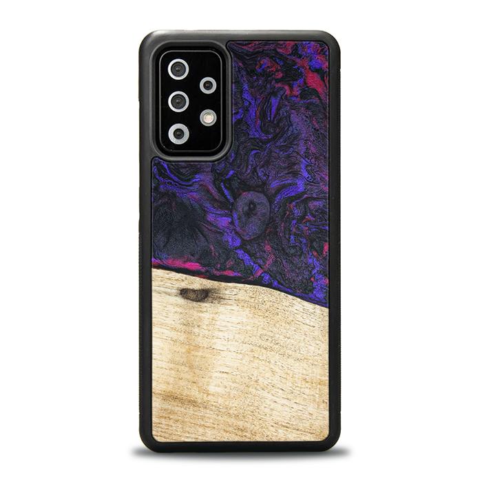 Samsung Galaxy A52 5G Handyhülle aus Harz und Holz - Synergy#F18