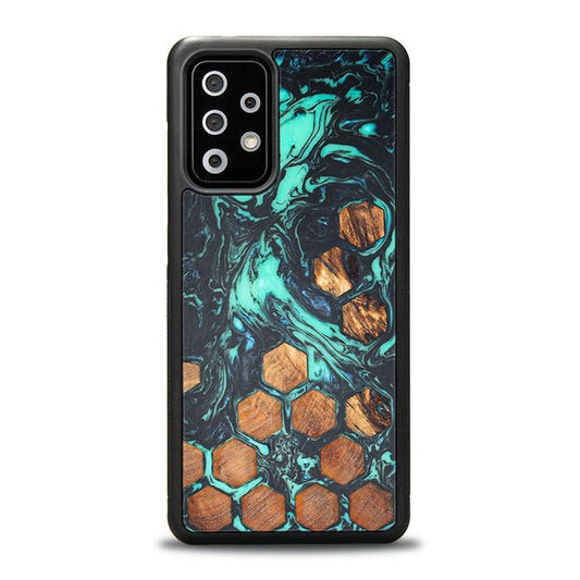 Samsung Galaxy A52 5G Handyhülle aus Harz und Holz - Synergy#F28