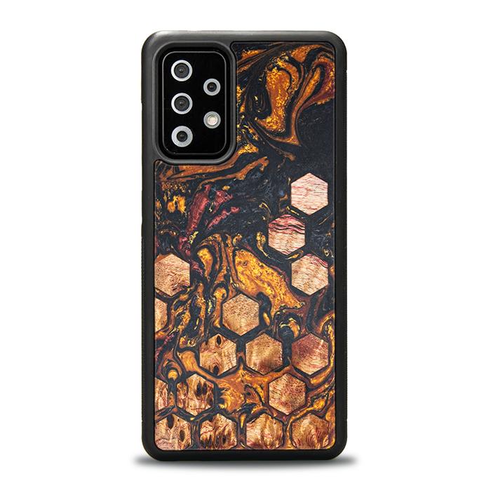 Samsung Galaxy A52 5G Handyhülle aus Harz und Holz - Synergy#F38