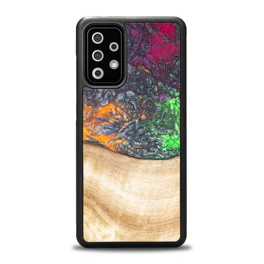 Samsung Galaxy A52 5G Handyhülle aus Harz und Holz - Synergy#F6