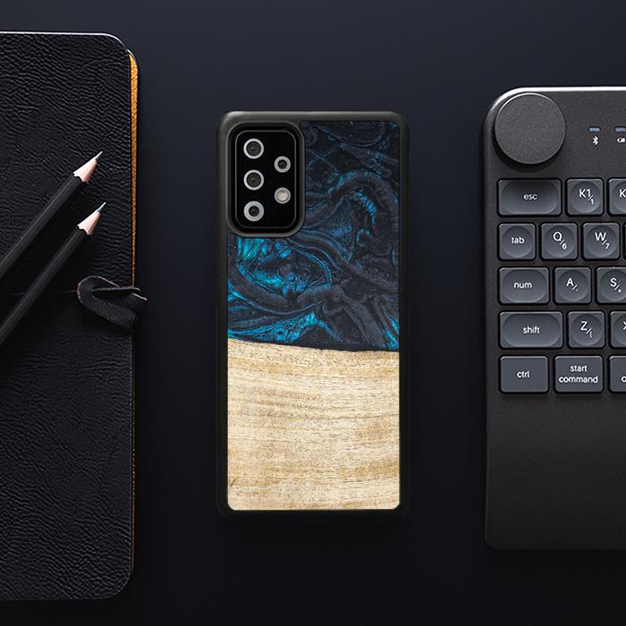 Samsung Galaxy A53 5G Handyhülle aus Harz und Holz - Synergy#F13