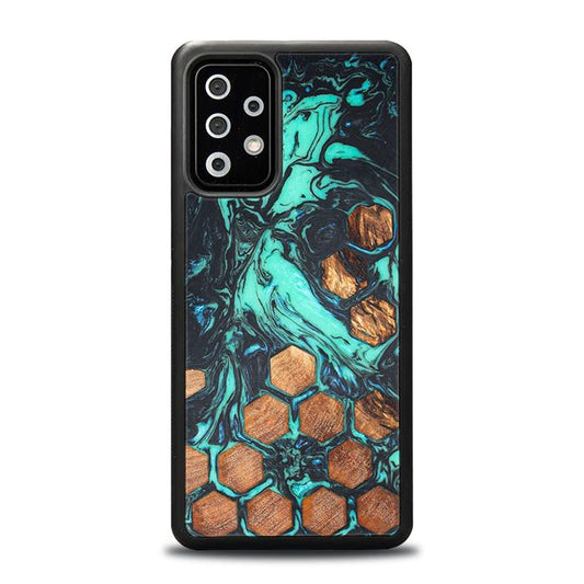 Samsung Galaxy A53 5G Etui na telefon z żywicy i drewna - Synergy# F23