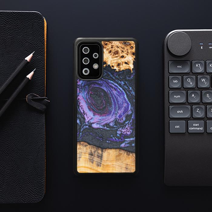 Samsung Galaxy A53 5G Handyhülle aus Harz und Holz - Synergy#F24