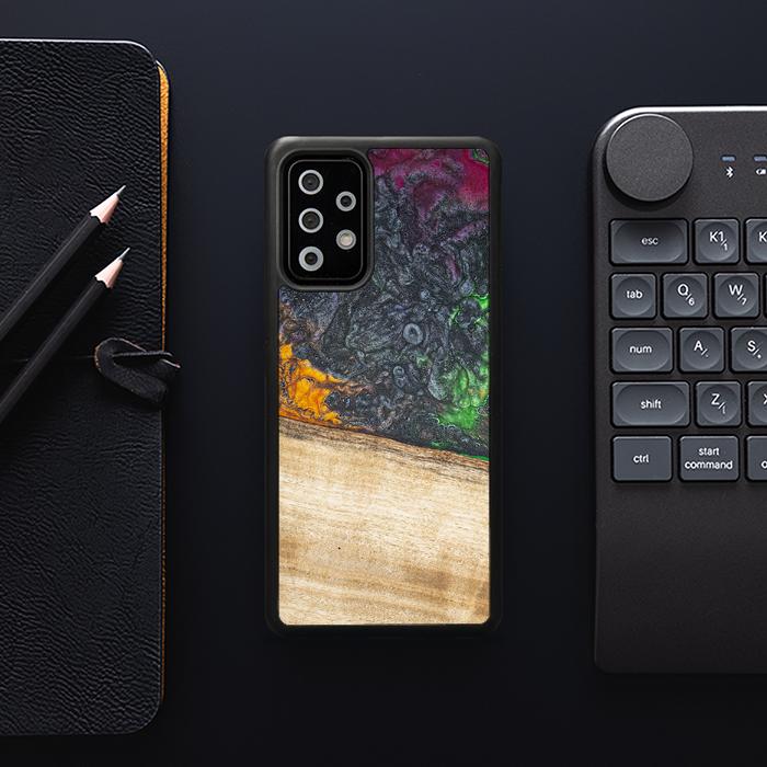 Samsung Galaxy A53 5G Handyhülle aus Harz und Holz - Synergy#F8