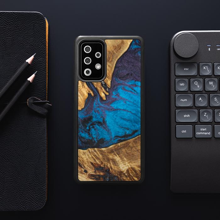 Samsung Galaxy A72 5G Etui na telefon z żywicy i drewna - Synergy#E21