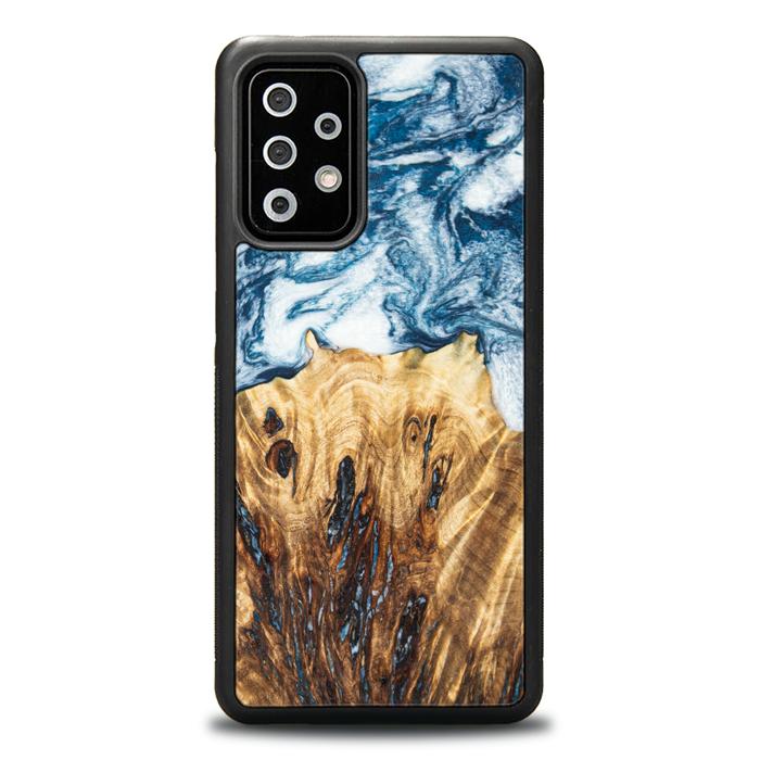 Samsung Galaxy A72 5G Handyhülle aus Harz und Holz - Synergy#E23