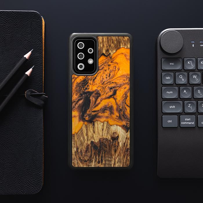 Samsung Galaxy A72 5G Etui na telefon z żywicy i drewna - Synergy#E24
