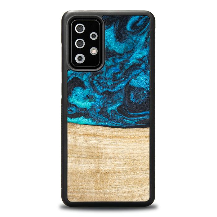 Samsung Galaxy A72 5G Handyhülle aus Harz und Holz - Synergy#F11