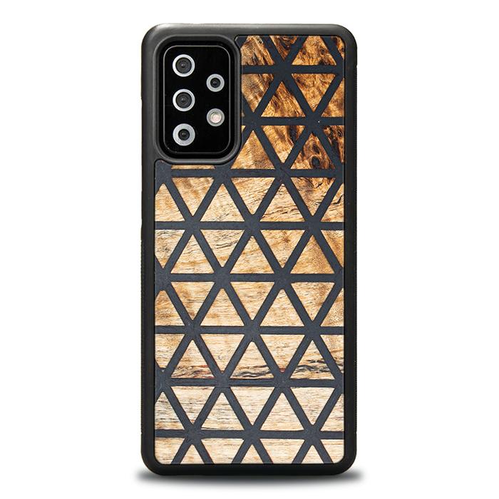 Samsung Galaxy A72 5G Handyhülle aus Harz und Holz - Synergy#F29