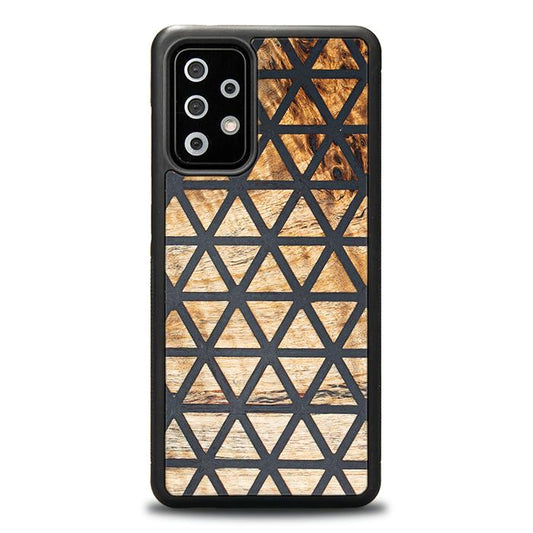 Samsung Galaxy A72 5G Handyhülle aus Harz und Holz - Synergy#F29