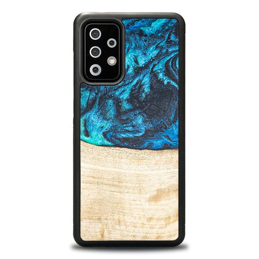 Samsung Galaxy A72 5G Handyhülle aus Harz und Holz - Synergy#F3
