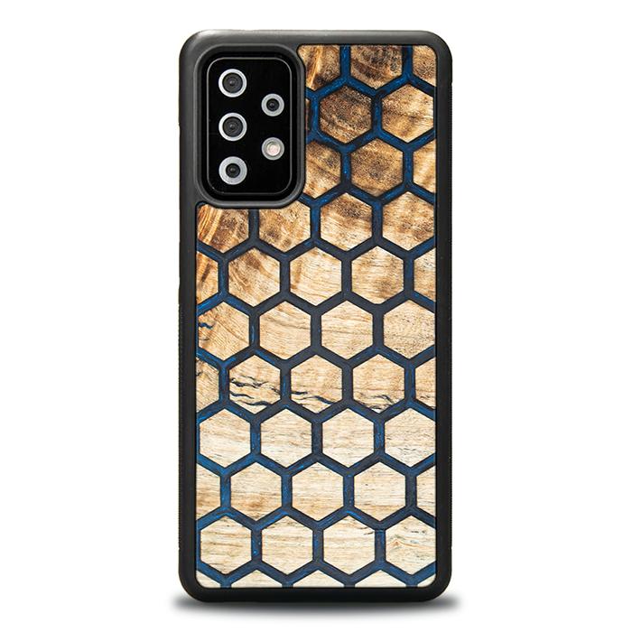 Samsung Galaxy A72 5G Handyhülle aus Harz und Holz - Synergy#F36
