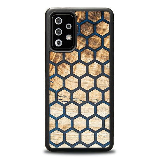 Samsung Galaxy A72 5G Handyhülle aus Harz und Holz - Synergy#F36