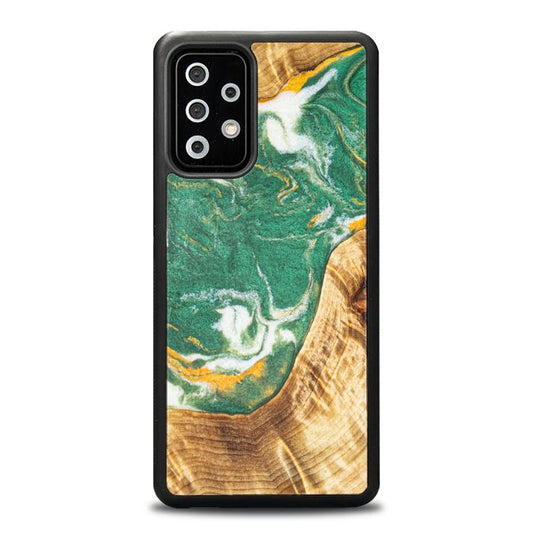 Samsung Galaxy A73 5G Handyhülle aus Harz und Holz - Synergy#E20