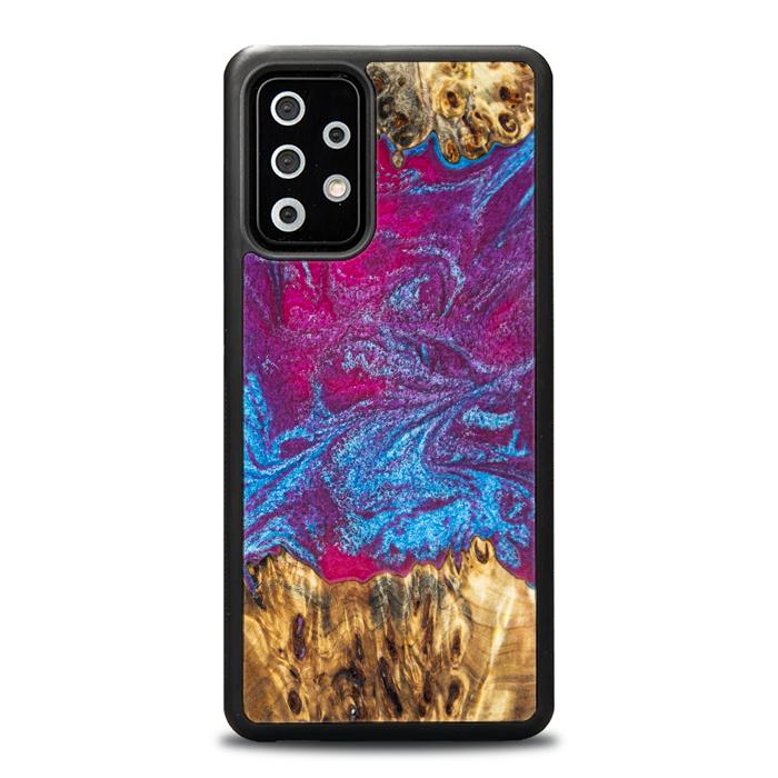 Samsung Galaxy A73 5G Resin & Wood Phone Case - Synergy#E3