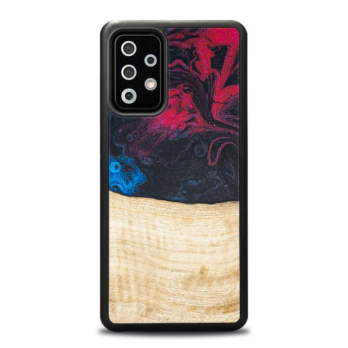 Samsung Galaxy A73 5G Handyhülle aus Harz und Holz - Synergy#F14