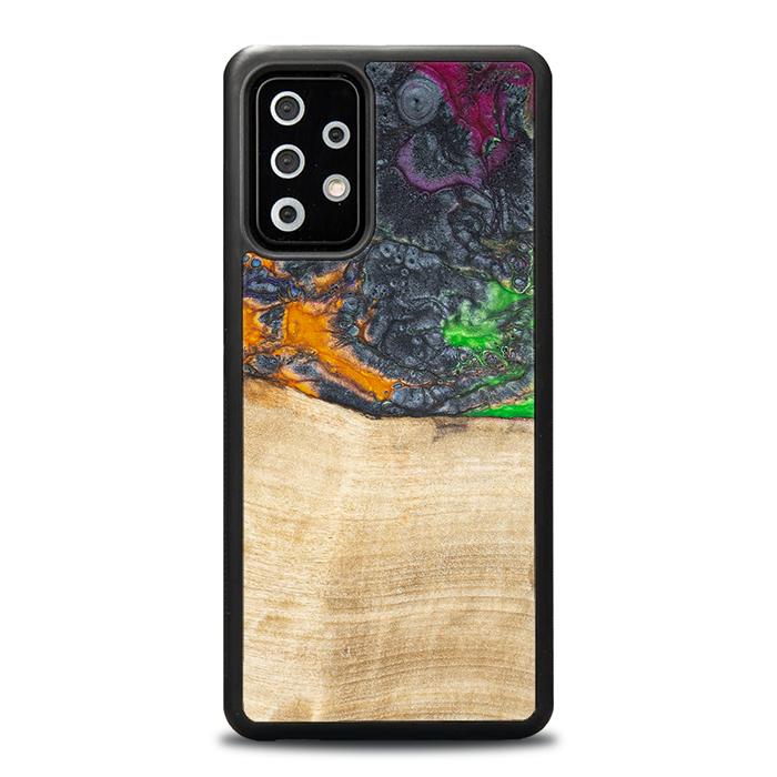 Samsung Galaxy A73 5G Handyhülle aus Harz und Holz - Synergy#F16