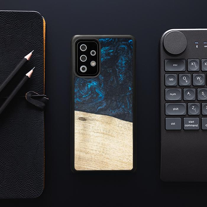 Samsung Galaxy A73 5G Handyhülle aus Harz und Holz - Synergy#F17