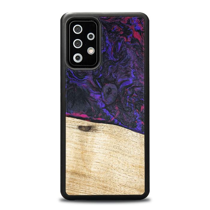 Samsung Galaxy A73 5G Handyhülle aus Harz und Holz - Synergy#F18