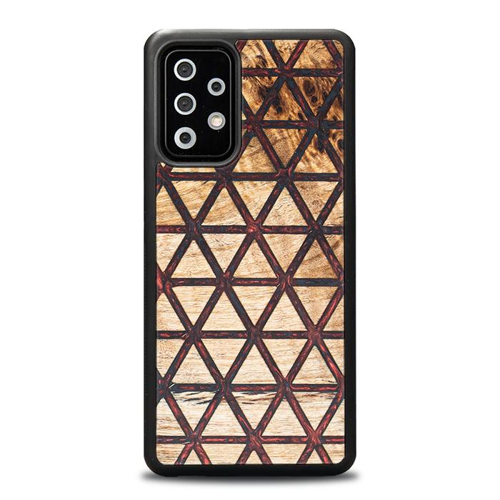 Samsung Galaxy A73 5G Handyhülle aus Harz und Holz - Synergy#F22