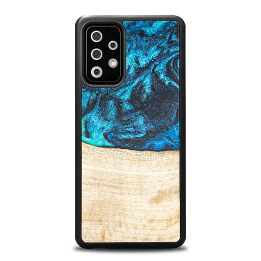 Samsung Galaxy A73 5G Handyhülle aus Harz und Holz - Synergy#F3