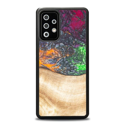 Samsung Galaxy A73 5G Handyhülle aus Harz und Holz - Synergy#F6