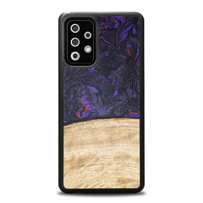 Samsung Galaxy A73 5G Handyhülle aus Harz und Holz - Synergy#F7