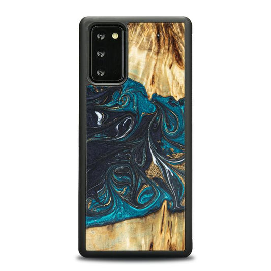 Samsung Galaxy NOTE 20 Handyhülle aus Harz und Holz - SYNERGY#E1