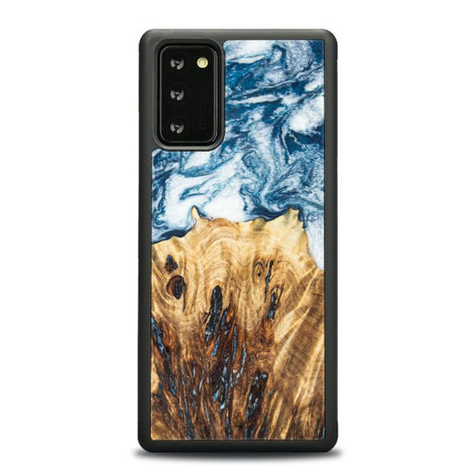 Samsung Galaxy NOTE 20 Handyhülle aus Harz und Holz - Synergy#E23