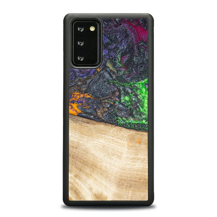 Samsung Galaxy NOTE 20 Handyhülle aus Harz und Holz - Synergy#F10