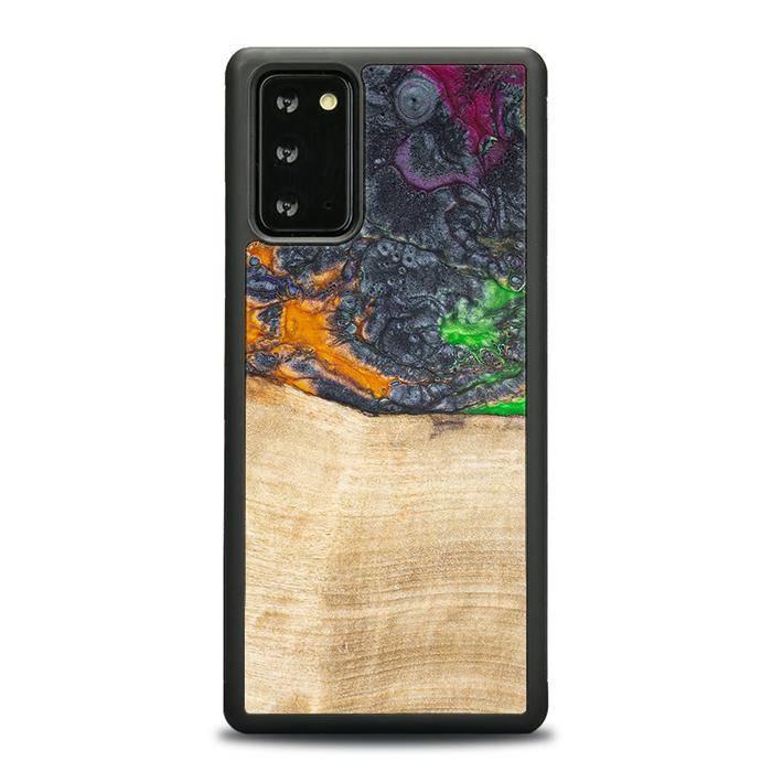 Samsung Galaxy NOTE 20 Handyhülle aus Harz und Holz - Synergy#F16
