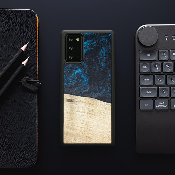 Samsung Galaxy NOTE 20 Handyhülle aus Harz und Holz - Synergy#F17