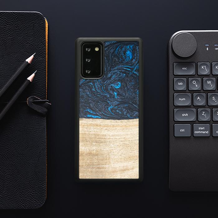 Samsung Galaxy NOTE 20 Handyhülle aus Harz und Holz - Synergy#F19