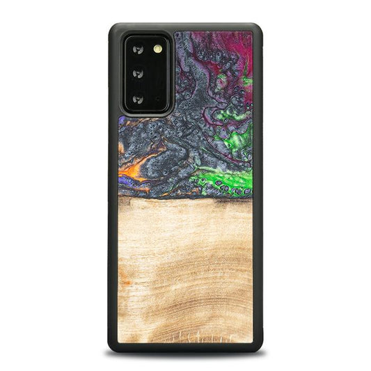 Samsung Galaxy NOTE 20 Handyhülle aus Harz und Holz - Synergy#F2