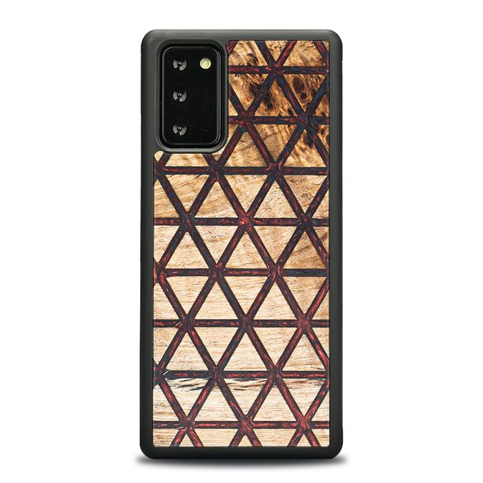 Samsung Galaxy NOTE 20 Handyhülle aus Harz und Holz - Synergy#F22