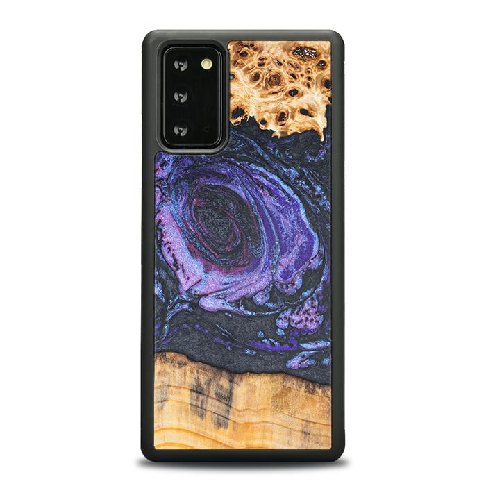 Samsung Galaxy NOTE 20 Handyhülle aus Harz und Holz - Synergy#F24