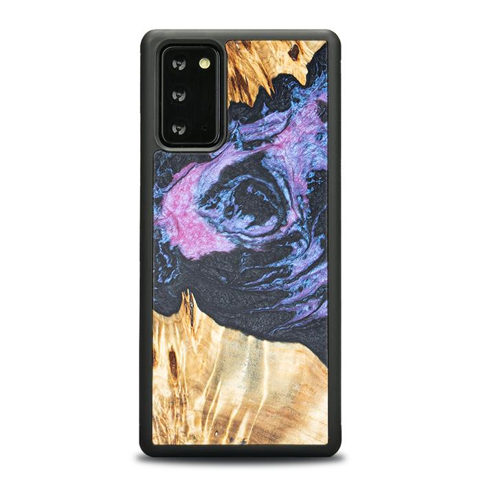Samsung Galaxy NOTE 20 Handyhülle aus Harz und Holz - Synergy#F25