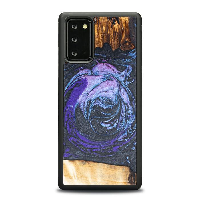 Samsung Galaxy NOTE 20 Handyhülle aus Harz und Holz - Synergy#F34