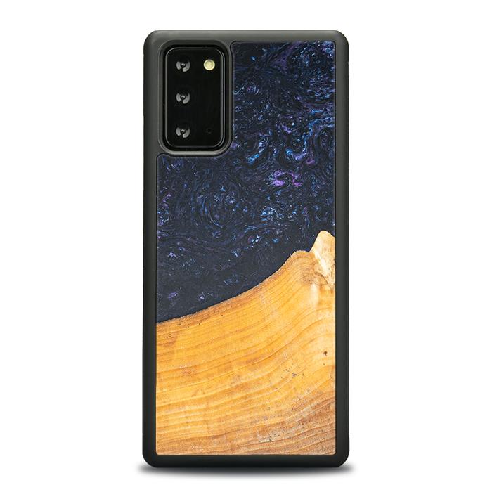 Samsung Galaxy NOTE 20 Handyhülle aus Harz und Holz - Synergy#F37