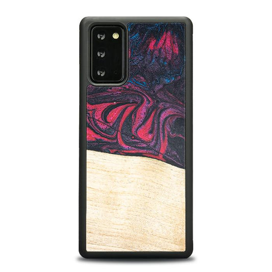 Samsung Galaxy NOTE 20 Handyhülle aus Harz und Holz - Synergy#F5