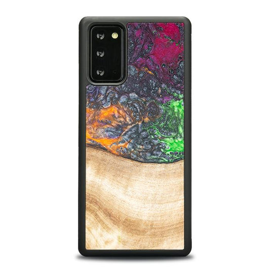 Samsung Galaxy NOTE 20 Handyhülle aus Harz und Holz - Synergy#F6