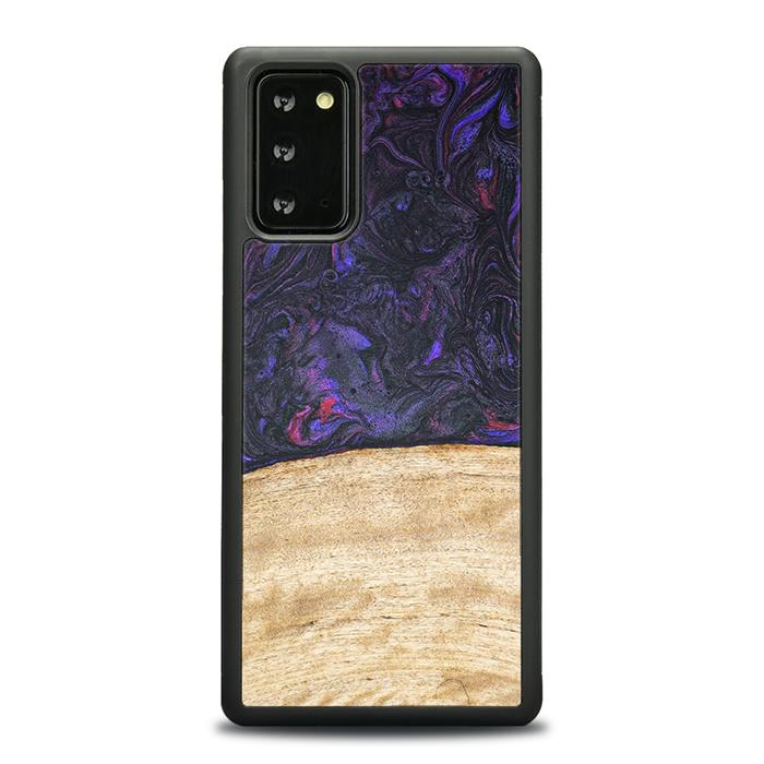 Samsung Galaxy NOTE 20 Handyhülle aus Harz und Holz - Synergy#F7