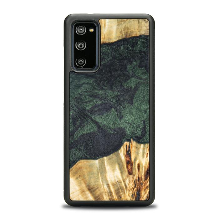 Samsung Galaxy S20 FE Handyhülle aus Harz und Holz - Synergy#E14