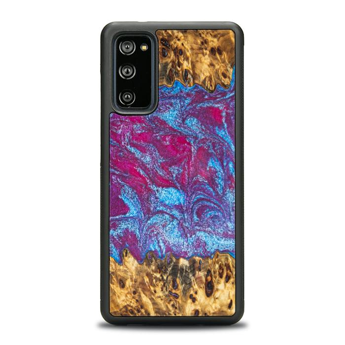 Samsung Galaxy S20 FE Etui na telefon z żywicy i drewna - Synergy#E15