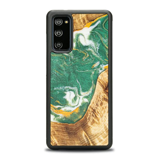 Samsung Galaxy S20 FE Handyhülle aus Harz und Holz - Synergy#E20
