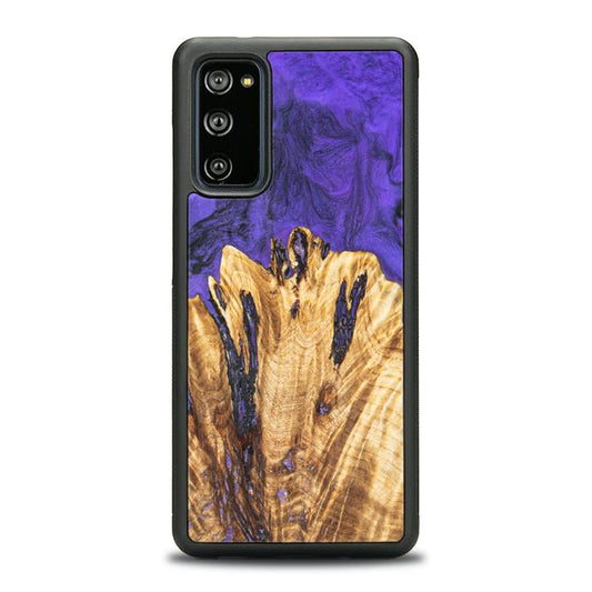Samsung Galaxy S20 FE Etui na telefon z żywicy i drewna - Synergy#E22